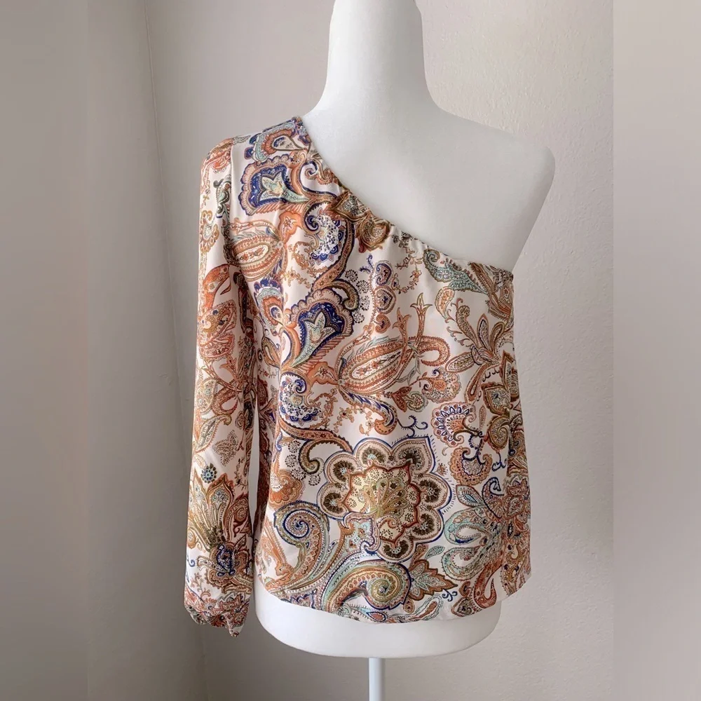 SHEIN Blouse Size Medium Multicolor - Picture 4 of 6